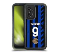 Head Case Designs Officially Licensed Inter Milan Marcus Thuram 2024/25 Players Home Kit Ultra-Armoured Shockproof Case [Military Grade Protection] Compatible With Galaxy A33 5G (2022)