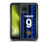 Head Case Designs Officially Licensed Inter Milan Marcus Thuram 2024/25 Players Home Kit Ultra-Armoured Shockproof Case [Military Grade Protection] Compatible With Samsung Galaxy A12 (2020)