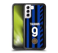 Head Case Designs Officially Licensed Inter Milan Marcus Thuram 2024/25 Players Home Kit Ultra-Armoured Shockproof Case [Military Grade Protection] Compatible With Samsung Galaxy S21+ 5G