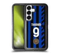 Head Case Designs Officially Licensed Inter Milan Marcus Thuram 2024/25 Players Home Kit Ultra-Armoured Shockproof Case [Military Grade Protection] Compatible With Samsung Galaxy S25+