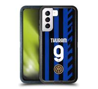 Head Case Designs Officially Licensed Inter Milan Marcus Thuram 2024/25 Players Home Kit Ultra-Armoured Shockproof Case [Military Grade Protection] Compatible With Samsung Galaxy S21 5G