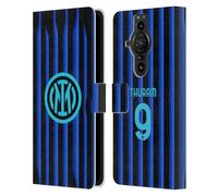 Head Case Designs Officially Licensed Inter Milan Marcus Thuram 2025/26 Players Home Kit Leather Wallet Case Compatible With Sony Xperia Pro-I