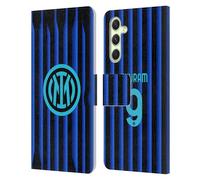 Head Case Designs Officially Licensed Inter Milan Marcus Thuram 2025/26 Players Home Kit Leather Wallet Case Compatible With Samsung Galaxy A54 5G