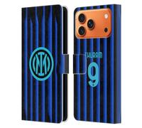Head Case Designs Officially Licensed Inter Milan Marcus Thuram 2025/26 Players Home Kit Leather Wallet Case Compatible With Apple iPhone 17 Pro Max