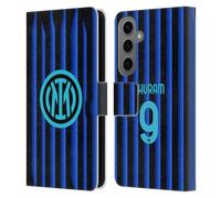 Head Case Designs Officially Licensed Inter Milan Marcus Thuram 2025/26 Players Home Kit Leather Wallet Case Compatible With Samsung Galaxy S25