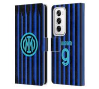 Head Case Designs Officially Licensed Inter Milan Marcus Thuram 2025/26 Players Home Kit Leather Wallet Case Compatible With OPPO Reno12 Pro 5G