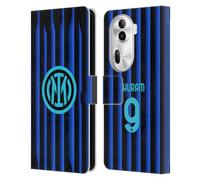 Head Case Designs Officially Licensed Inter Milan Marcus Thuram 2025/26 Players Home Kit Leather Wallet Case Compatible With Oppo Reno11