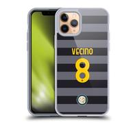 Head Case Designs Officially Licensed Inter Milan Matías Vecino 2020/21 Players Third Kit Group 1 Gel Case [Military Grade Protection] Compatible with Apple iPhone 11 Pro and Compatible with MagSafe