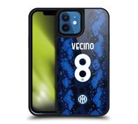 Head Case Designs Officially Licensed Inter Milan Matías Vecino 2021/22 Players Home Kit Gel Armour Case [Military Grade Protection] Compatible With Apple iPhone 12 / iPhone 12 Pro