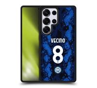 Head Case Designs Officially Licensed Inter Milan Matías Vecino 2021/22 Players Home Kit Gel Armour Case [Military Grade Protection] Compatible With Samsung Galaxy S25 Ultra