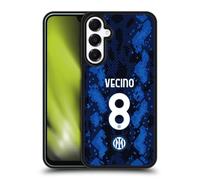 Head Case Designs Officially Licensed Inter Milan Matías Vecino 2021/22 Players Home Kit Gel Armour Case [Military Grade Protection] Compatible With Samsung Galaxy A16 5G