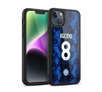 Head Case Designs Officially Licensed Inter Milan Matías Vecino 2021/22 Players Home Kit Gel Armour Case [Military Grade Protection] Compatible With Apple iPhone 14 Plus