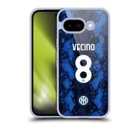 Head Case Designs Officially Licensed Inter Milan Matías Vecino 2021/22 Players Home Kit Gel Case [Military Grade Protection] Compatible With Google Pixel 9A