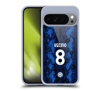Head Case Designs Officially Licensed Inter Milan Matías Vecino 2021/22 Players Home Kit Gel Case [Military Grade Protection] Compatible with Google Pixel 10 and Compatible with MagSafe