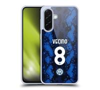 Head Case Designs Officially Licensed Inter Milan Matías Vecino 2021/22 Players Home Kit Gel Case [Military Grade Protection] Compatible With Samsung Galaxy A36 5G