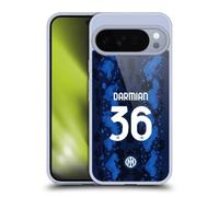 Head Case Designs Officially Licensed Inter Milan Matteo Darmian 2021/22 Players Home Kit Gel Case [Military Grade Protection] Compatible with Google Pixel 10 Pro XL and Compatible with MagSafe