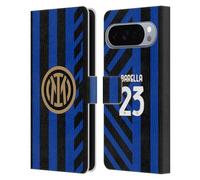 Head Case Designs Officially Licensed Inter Milan Nicolò Barella 2024/25 Players Home Kit Leather Wallet Case Compatible With Google Pixel 10 Pro XL