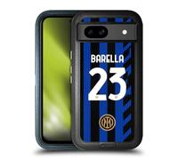 Head Case Designs Officially Licensed Inter Milan Nicolò Barella 2024/25 Players Home Kit Ultra-Armoured Shockproof Case [Military Grade Protection] Compatible With Google Pixel 8a