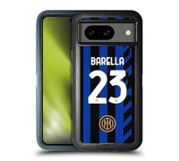 Head Case Designs Officially Licensed Inter Milan Nicolò Barella 2024/25 Players Home Kit Ultra-Armoured Shockproof Case [Military Grade Protection] Compatible With Google Pixel 8