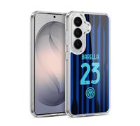 Head Case Designs Officially Licensed Inter Milan Nicolò Barella 2025/26 Players Home Kit Gel Case [Military Grade Protection] Compatible with Samsung Galaxy S26 and Compatible with MagSafe