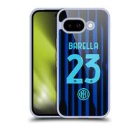 Head Case Designs Officially Licensed Inter Milan Nicolò Barella 2025/26 Players Home Kit Gel Case [Military Grade Protection] Compatible With Google Pixel 9A
