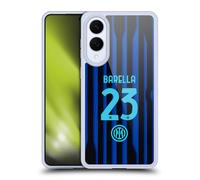 Head Case Designs Officially Licensed Inter Milan Nicolò Barella 2025/26 Players Home Kit Gel Case [Military Grade Protection] Compatible With Samsung Galaxy S25 Edge