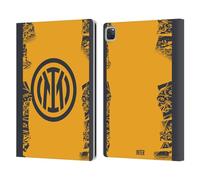 Head Case Designs Officially Licensed Inter Milan Third 2024/25 Crest Kit Leather Wallet Case Compatible With Apple iPad Pro 12.9 2020/2021/2022