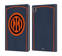 Head Case Designs Officially Licensed Inter Milan Third 2025/26 Crest Kit Leather Wallet Case Compatible With Apple iPad Pro 11 M4/M5 2024/2025