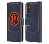Head Case Designs Officially Licensed Inter Milan Third 2025/26 Crest Kit Leather Wallet Case Compatible With Samsung Galaxy A24 4G / M34 5G