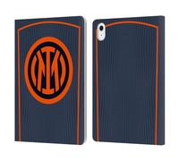 Head Case Designs Officially Licensed Inter Milan Third 2025/26 Crest Kit Leather Wallet Case Compatible With Apple iPad Air 11 2020/2022/2024/2025