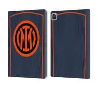 Head Case Designs Officially Licensed Inter Milan Third 2025/26 Crest Kit Leather Wallet Case Compatible With Apple iPad Pro 12.9 2020/2021/2022