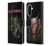 Head Case Designs Officially Licensed Iron Maiden Album Cover Senjutsu Leather Wallet Case Compatible With Samsung Galaxy A26 5G