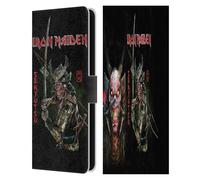 Head Case Designs Officially Licensed Iron Maiden Album Cover Senjutsu Leather Wallet Case Compatible With Samsung Galaxy S25 FE