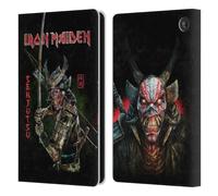 Head Case Designs Officially Licensed Iron Maiden Album Cover Senjutsu Leather Wallet Case Compatible With Amazon Fire 7 2022