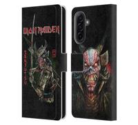 Head Case Designs Officially Licensed Iron Maiden Album Cover Senjutsu Leather Wallet Case Compatible With Samsung Galaxy A17 4G / 5G