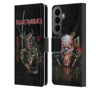 Head Case Designs Officially Licensed Iron Maiden Album Cover Senjutsu Leather Wallet Case Compatible With Samsung Galaxy S26 Plus