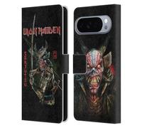 Head Case Designs Officially Licensed Iron Maiden Album Cover Senjutsu Leather Wallet Case Compatible With Google Pixel 10 Pro XL