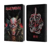 Head Case Designs Officially Licensed Iron Maiden Back Cover Death Snake Senjutsu Leather Wallet Case Compatible With Amazon Kindle Paperwhite 6