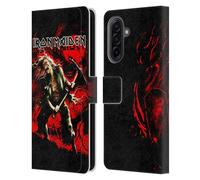 Head Case Designs Officially Licensed Iron Maiden Benjamin Breeg Art Leather Wallet Case Compatible With Samsung Galaxy A17 4G / 5G