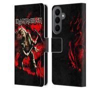 Head Case Designs Officially Licensed Iron Maiden Benjamin Breeg Art Leather Wallet Case Compatible With Samsung Galaxy S26 Plus