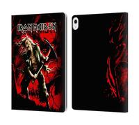 Head Case Designs Officially Licensed Iron Maiden Benjamin Breeg Art Leather Wallet Case Compatible With Apple iPad Air 13 2024/2025