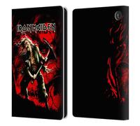 Head Case Designs Officially Licensed Iron Maiden Benjamin Breeg Art Leather Wallet Case Compatible With Amazon Fire 7 2022