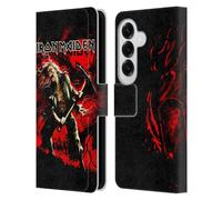 Head Case Designs Officially Licensed Iron Maiden Benjamin Breeg Art Leather Wallet Case Compatible With Samsung Galaxy S26