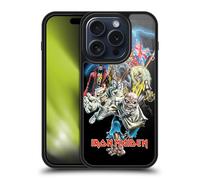Head Case Designs Officially Licensed Iron Maiden Best Of Beast Art Gel Armour Case [Military Grade Protection] Compatible With Apple iPhone 15 Pro
