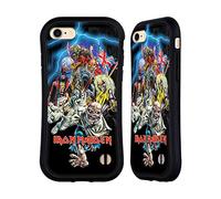Head Case Designs Officially Licensed Iron Maiden Best Of Beast Art Hybrid Case Compatible With Apple iPhone 7/8 / SE 2020 & 2022