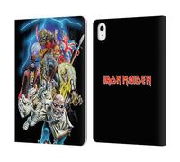 Head Case Designs Officially Licensed Iron Maiden Best Of Beast Art Leather Wallet Case Compatible With Apple iPad Air 11 2020/2022/2024/2025