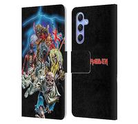 Head Case Designs Officially Licensed Iron Maiden Best Of Beast Art Leather Wallet Case Compatible With Samsung Galaxy A34 5G