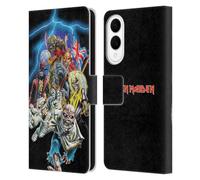 Head Case Designs Officially Licensed Iron Maiden Best Of Beast Art Leather Wallet Case Compatible With Samsung Galaxy S25 Edge