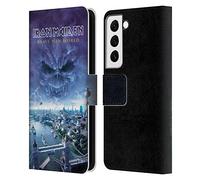 Head Case Designs Officially Licensed Iron Maiden Brave New World Album Covers Leather Wallet Case Compatible With Samsung Galaxy S22 5G