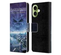 Head Case Designs Officially Licensed Iron Maiden Brave New World Album Covers Leather Wallet Case Compatible With Apple iPhone 17